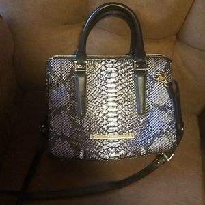 NWOT Snakeskin Brahmin bag